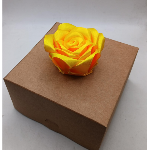 RIBBON SATIN ROSES ORANGE 40MM RIBBON SATIN ROSES ORANGE 40MM